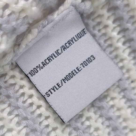 Lana Lee Sweater Womens Small Short Sleeve Open Front Knit Cardigan Acrylic - Picture 5 of 7